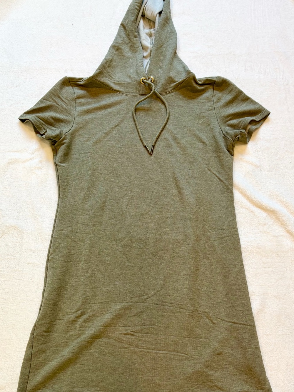 Calvin Klein hooded tshirt dress
